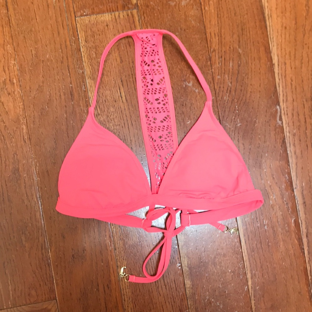 Juicy Couture Coral Bikini Top